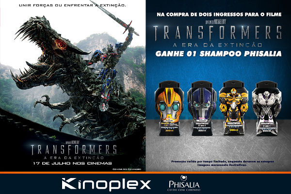 Promoção no filme “Transformers 4: A Era da Extinção” - EP GRUPO  Conteúdo  - Mentoria - Eventos - Marcas e Personagens - Brinquedo e Papelaria